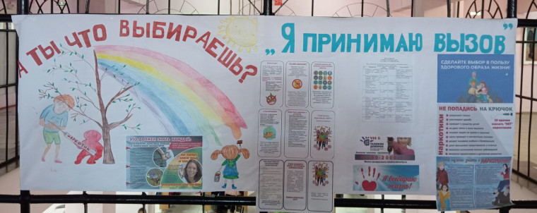 Профилактический месячник «Я принимаю вызов».