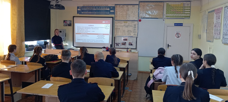 Профориентационная встреча с представителями СГУ им. Питирима Сорокина.